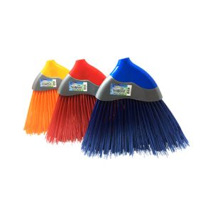 Large Angle Broom with 4' Handle - Classic - Assorted Colors