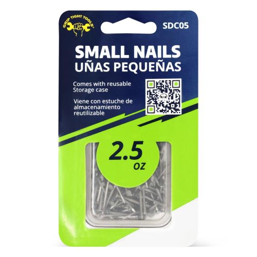 2.5 Oz. Small Nails Kit with Storage Case