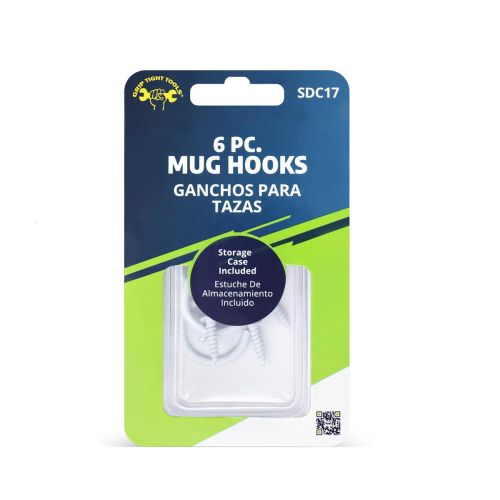 6 PC. Mug Hooks