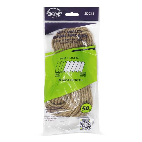50 Ft. Quality Natural Fiber Rope