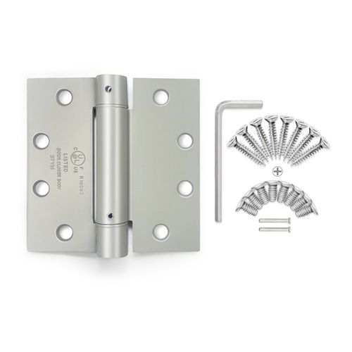 Commercial Template Spring Loaded Hinges 4-1/2