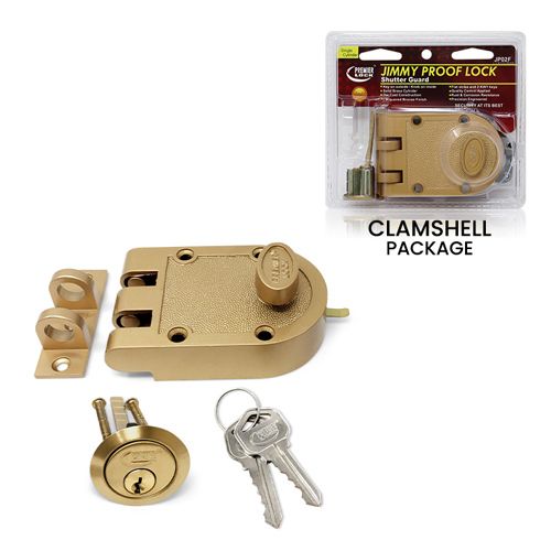 Rim Cylinder Ulta 16907 For Night Latches And Jimmy Proof Deadlocks Brass KW1 